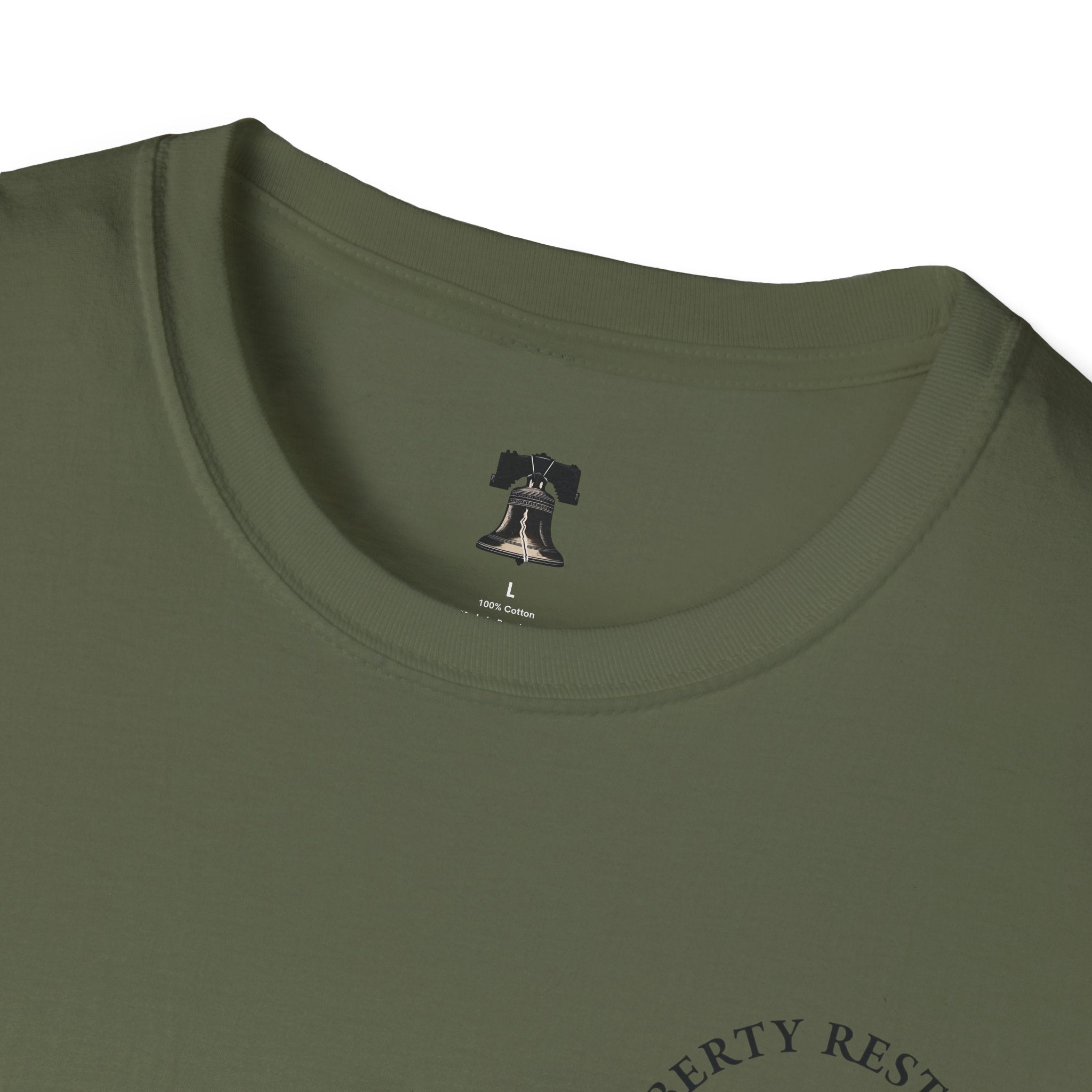 Liberty Restored Eagle T-Shirt — “End Foreign Wars” Patriotic Tee