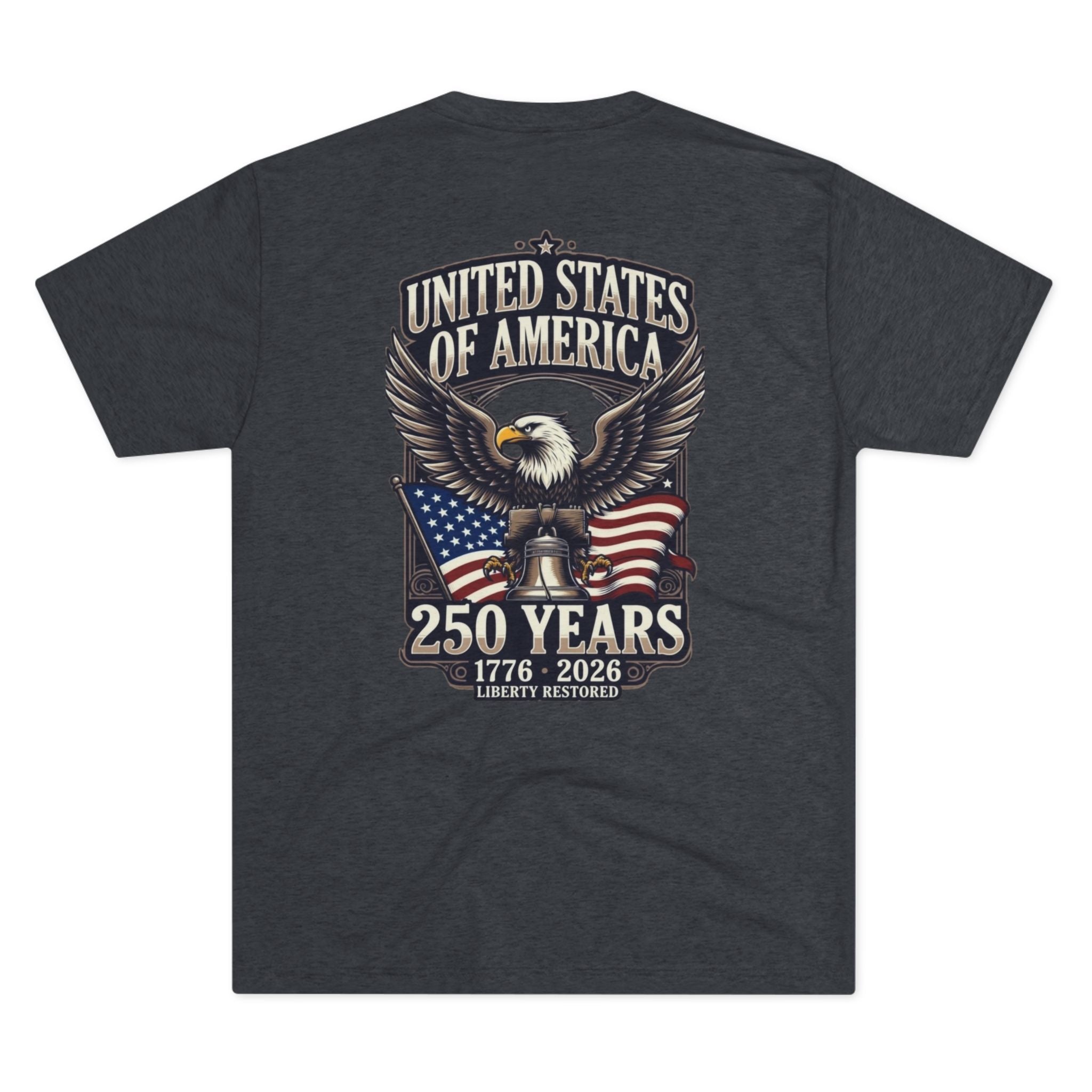 United States 250 Years Eagle Tee — 1776-2026 Patriotic T-Shirt