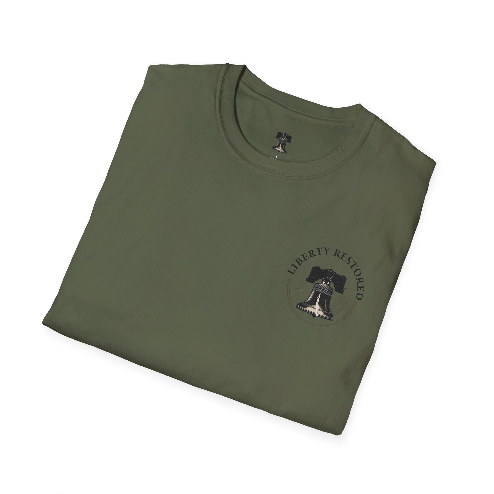 Liberty Restored Eagle T-Shirt — “End Foreign Wars” Patriotic Tee