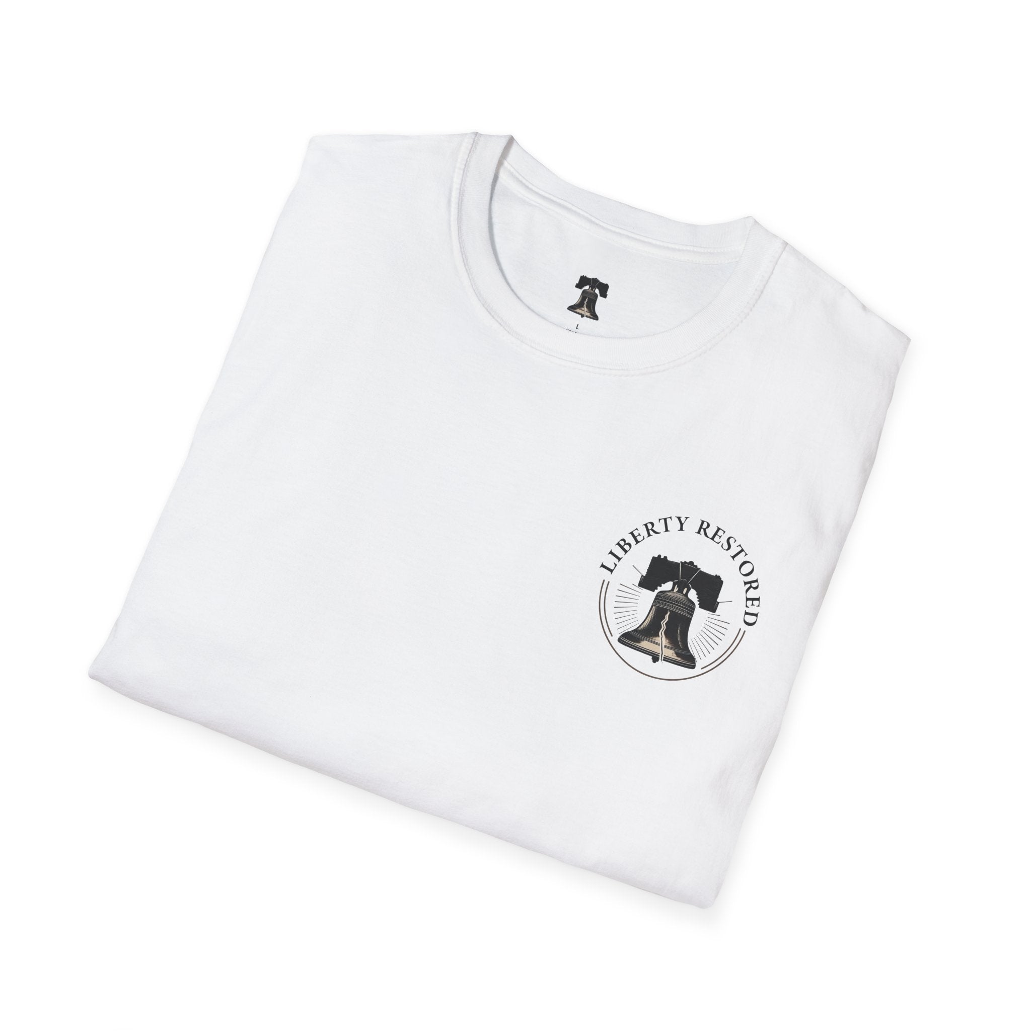 Liberty Restored Eagle T-Shirt — “End Foreign Wars” Patriotic Tee