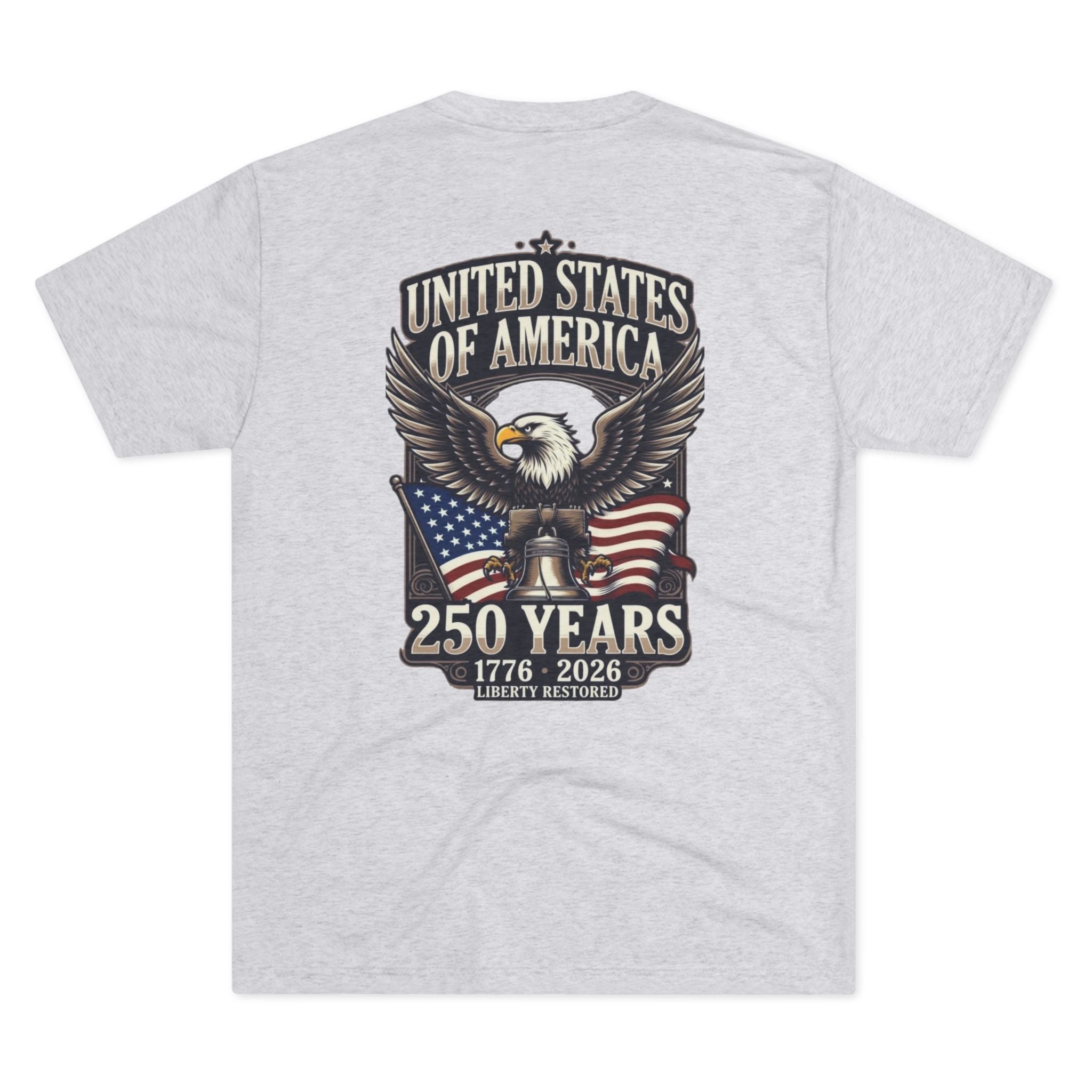 United States 250 Years Eagle Tee — 1776-2026 Patriotic T-Shirt
