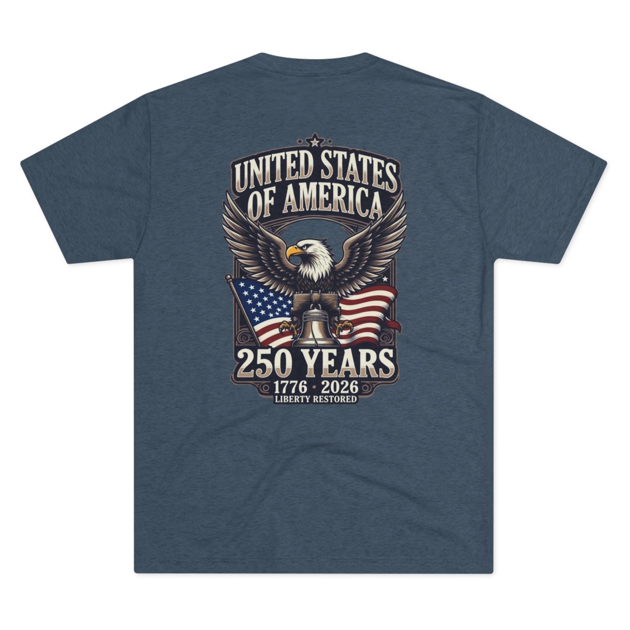 United States 250 Years Eagle Tee — 1776-2026 Patriotic T-Shirt