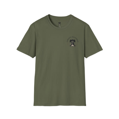 Liberty Restored Eagle T-Shirt — “End Foreign Wars” Patriotic Tee
