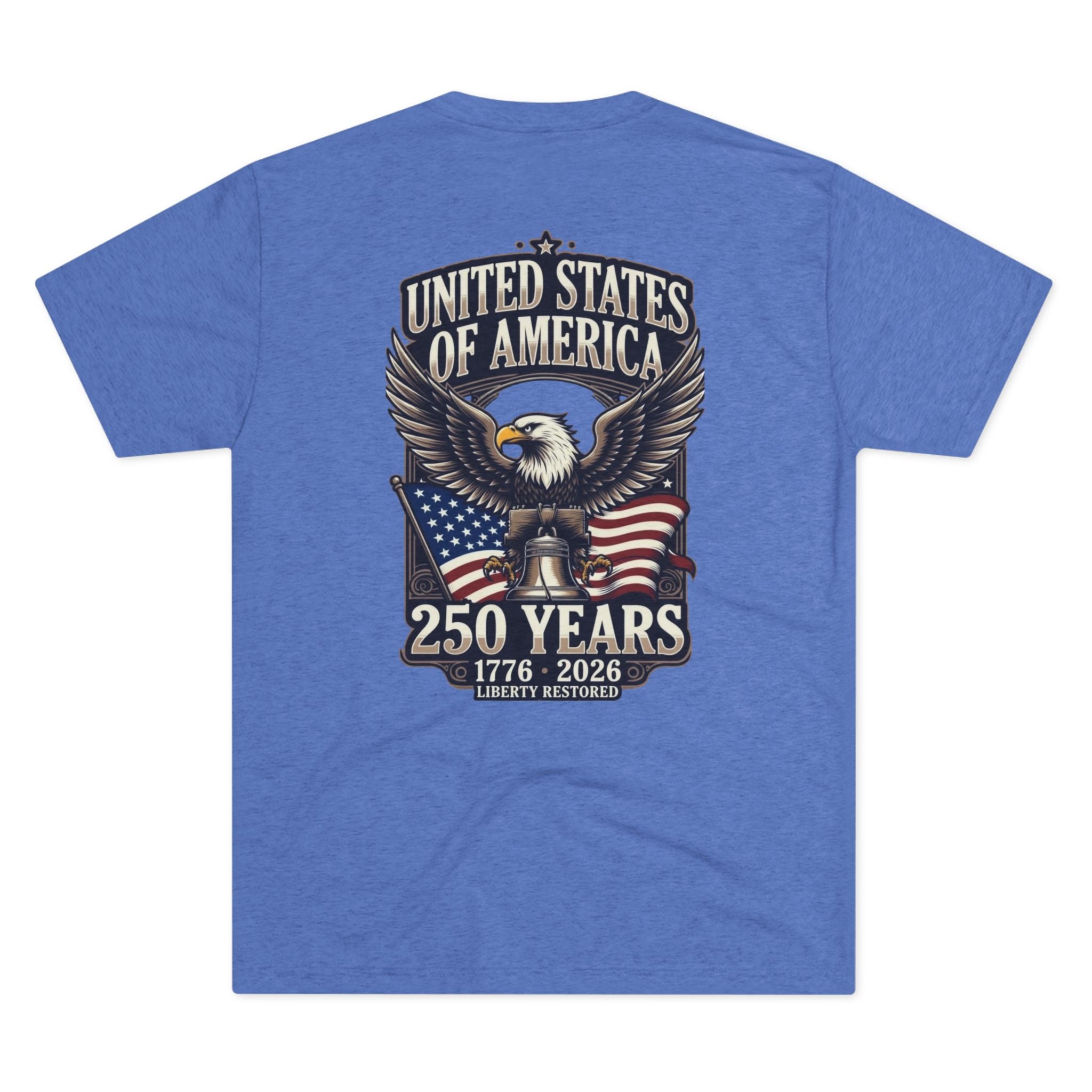 United States 250 Years Eagle Tee — 1776-2026 Patriotic T-Shirt